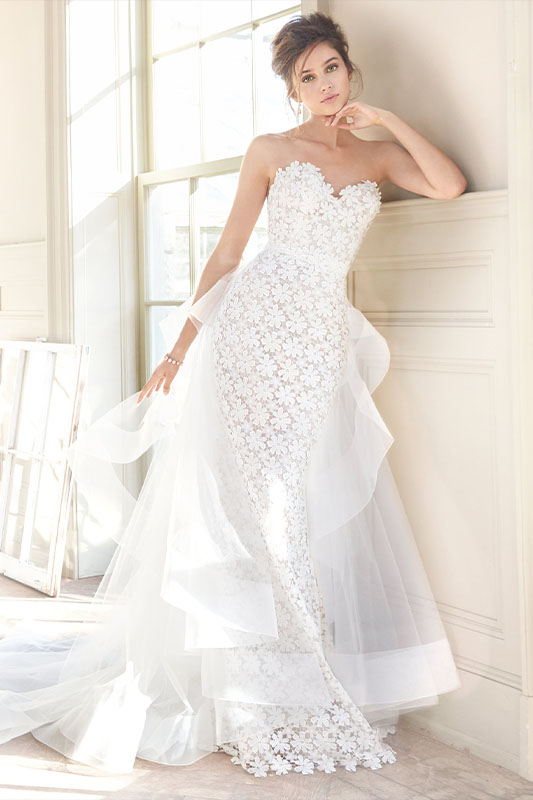 Tara Keely 2701 Dress - White Satin Bridal Boutique Ottawa - Designer & Luxury Wedding Gown - Off the rack & custom order - Bridal Seamstress