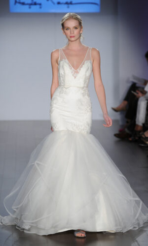 Front Brooke Hayley Paige - White Satin Bridal Boutique Ottawa - Designer & Luxury Wedding Gown - Off the rack & custom order - Bridal Seamstress