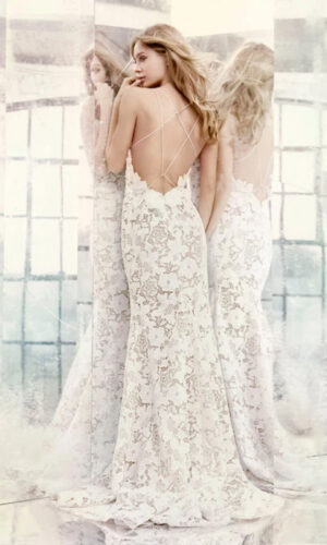 Cali Hayley Paige - White Satin Bridal Boutique Ottawa - Designer & Luxury Wedding Gown - Off the rack & custom order - Bridal Seamstress
