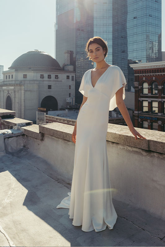 Jenny by Jenny Yoo Rooftop - White Satin Bridal Boutique Ottawa - Designer & Luxury Wedding Gown - Off the rack & custom order - Bridal Seamstress